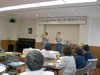 阿倍野集会のオカリナグループのメンバーの演奏が始まりました。まず「アメイジング・グレイス」の演奏です。